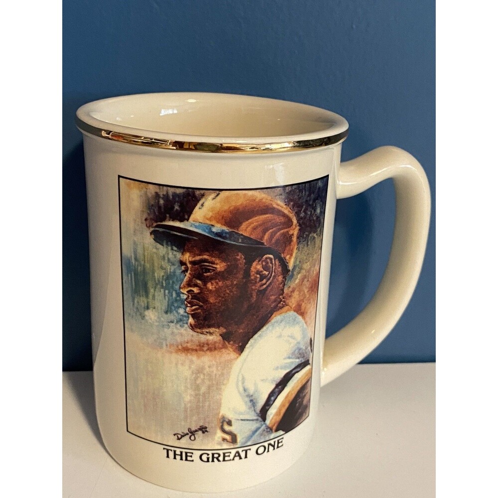 VTG 1994 PITTSBURGH PIRATES Roberto Clemente A Salute To Roberto Mug 24K Trim